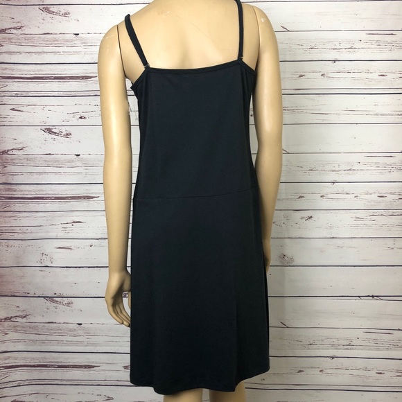 Lole Bliss Campri Dress in Black Spaghetti Strap - Picture 3 of 8